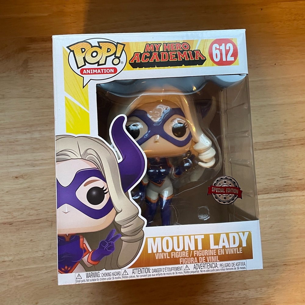 Funko Pop My Hero Academia 612 Mount Lady